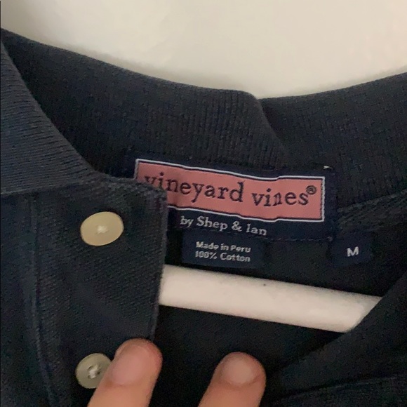 Vineyard vines polo men’s medium navy - Picture 2 of 4